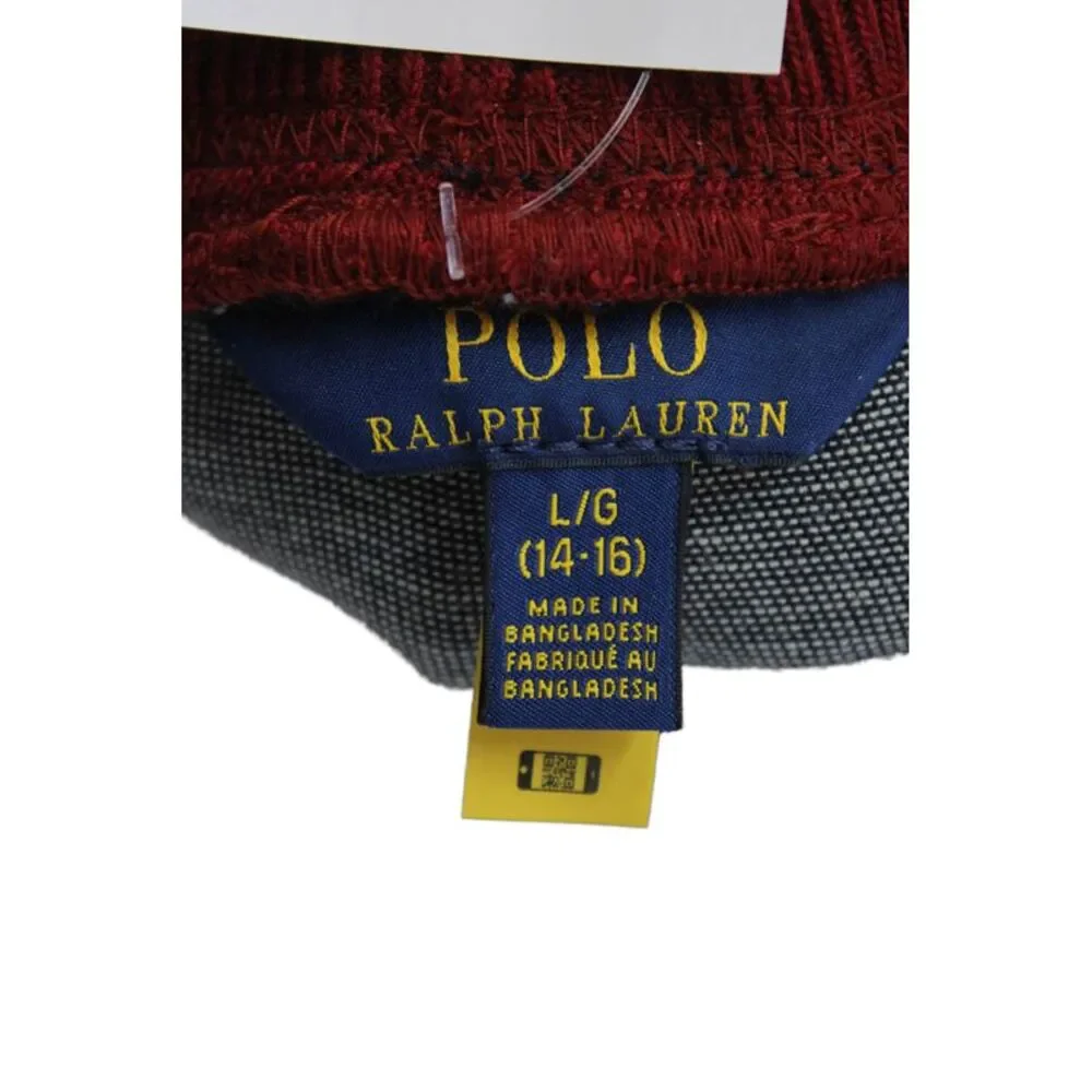 Polo Ralph Lauren Boys Cotton Blend Tapered Jeans Blue Size L